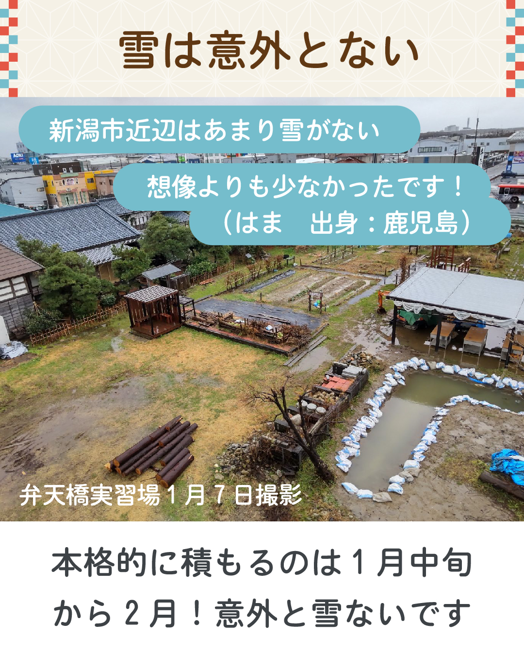 新潟の正月
